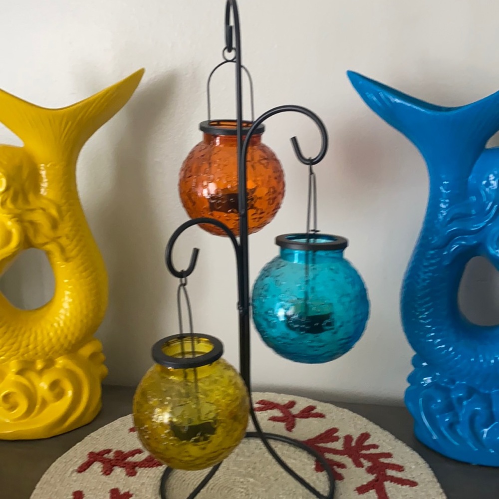 Pier 1 tea light candle holder